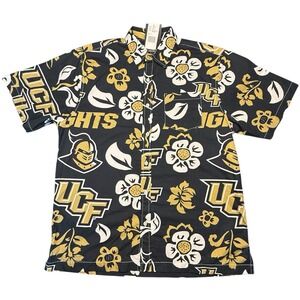 Wes & Willy University of Central Florida Knights Men's‎ Floral Shirt